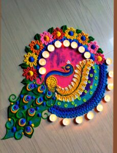 The Art of Rangoli: Adding Elegance to Diwali Celebrations